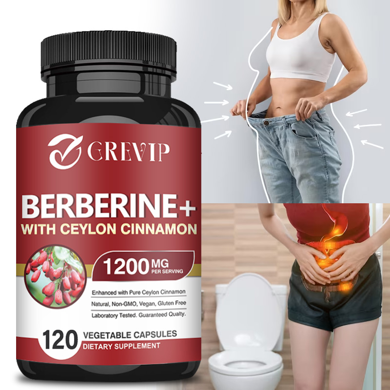 Berberine Hcl Capsule - Premium Berberine HCl 1200 mg -