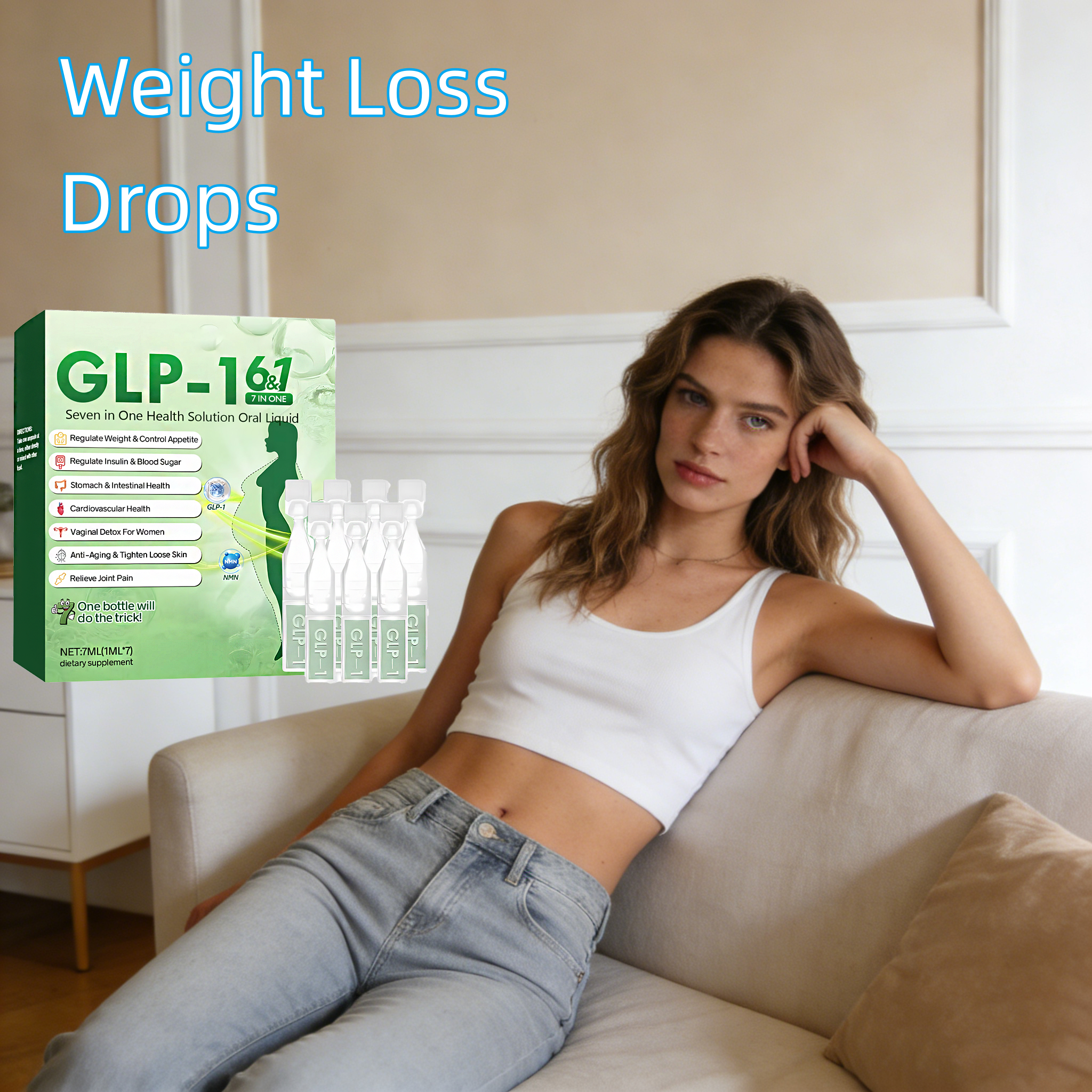 Nutrition Fitness Supplements - Weight Loss Drops Burn Fat Weight