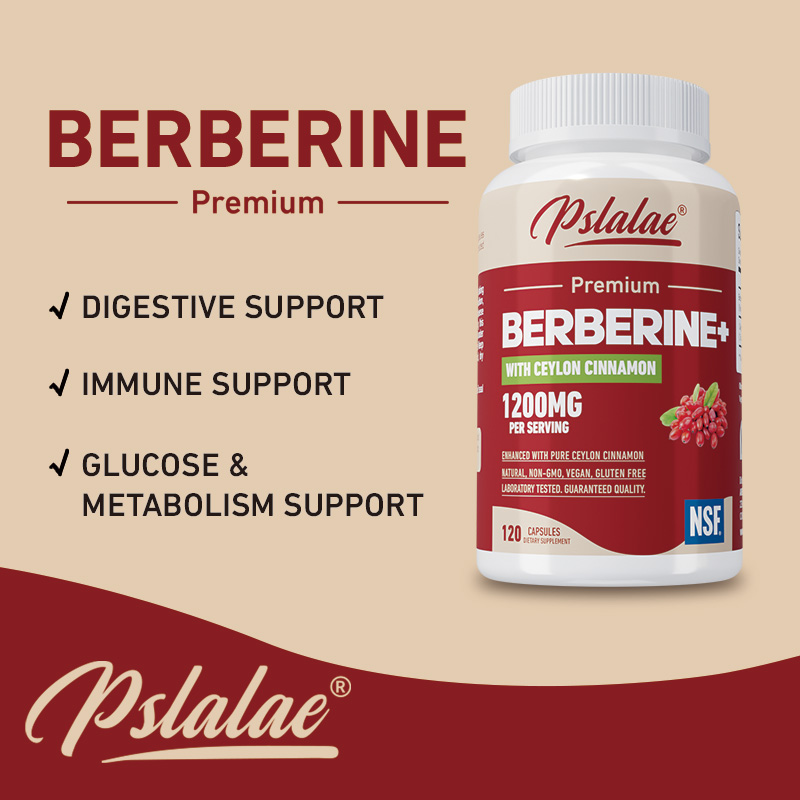 Berberine Hcl Capsule - Berberine - Supports Heart and Gastrointestinal