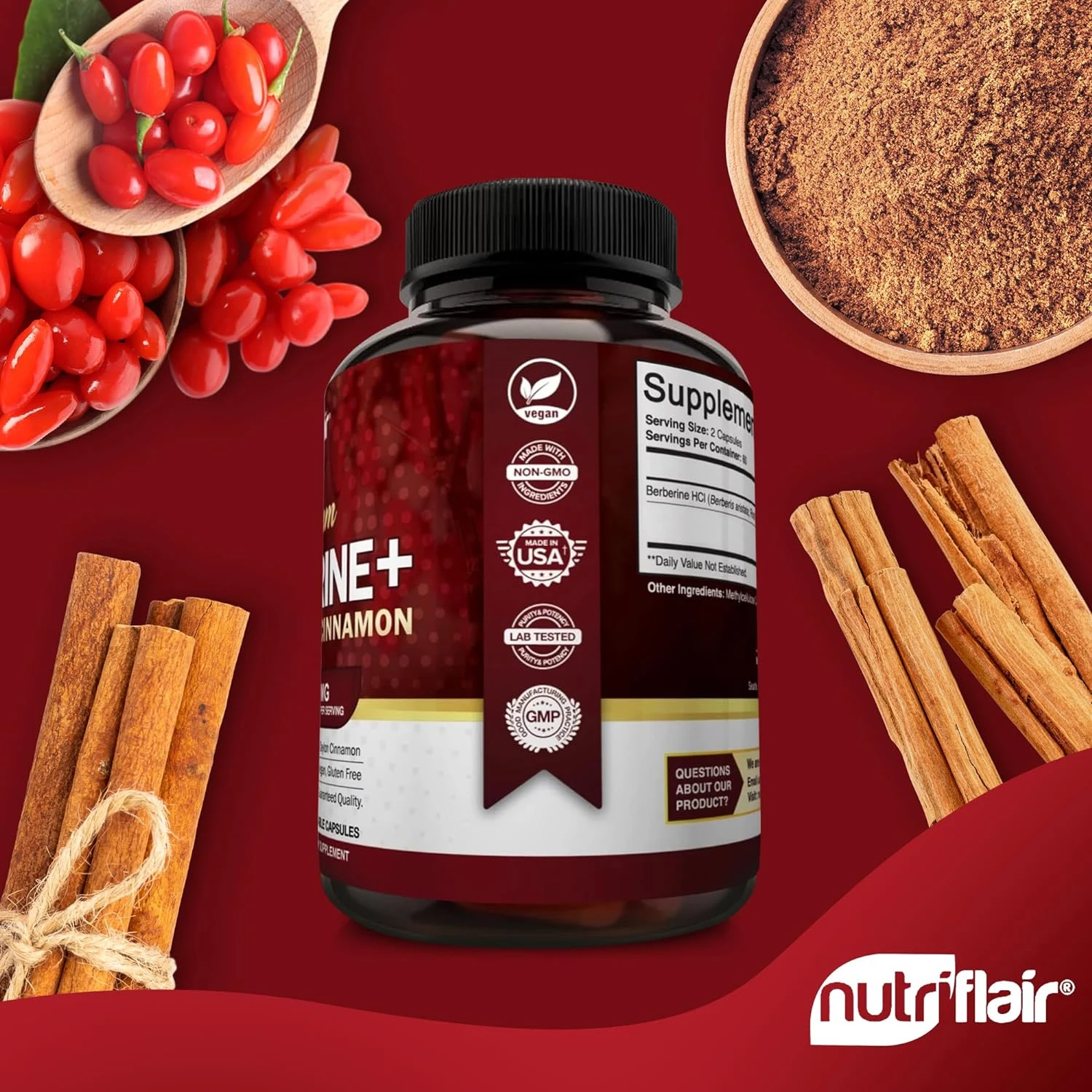 Premium Berberine HCL - Suppor - Berberine Hcl Capsule avaliação e preço