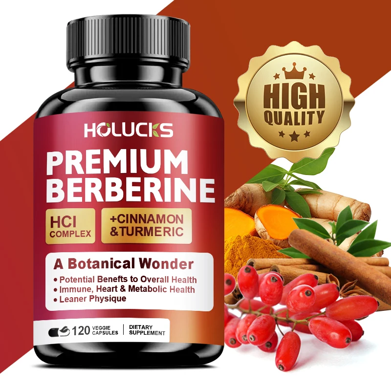Holucks Premium Berberine HCl  - Berberine Hcl Capsule avaliação e preço