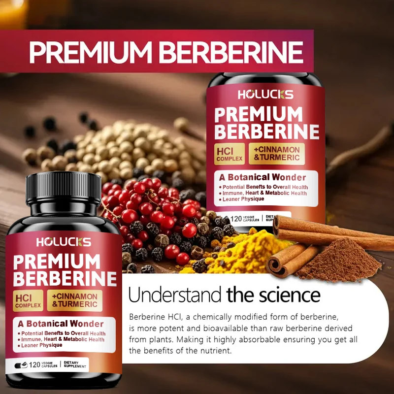 Holucks Premium Berberine HCl  - Berberine Hcl Capsule avaliação e preço