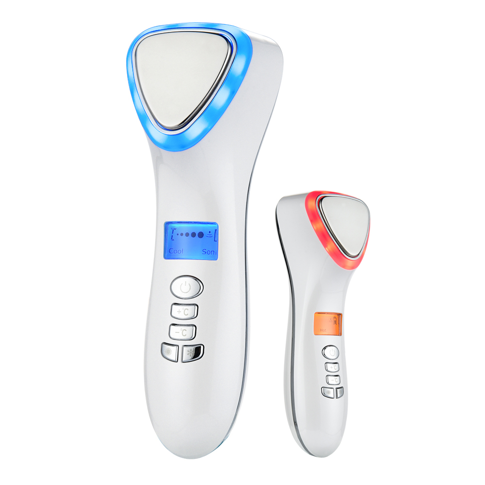 Hot and Cold Face Massager LED - Lifted Nutrition & Fitness Reviews avaliação e preço