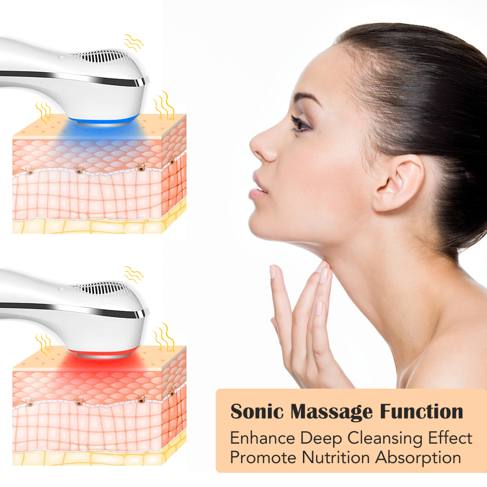 Hot and Cold Face Massager LED - Lifted Nutrition & Fitness Reviews avaliação e preço