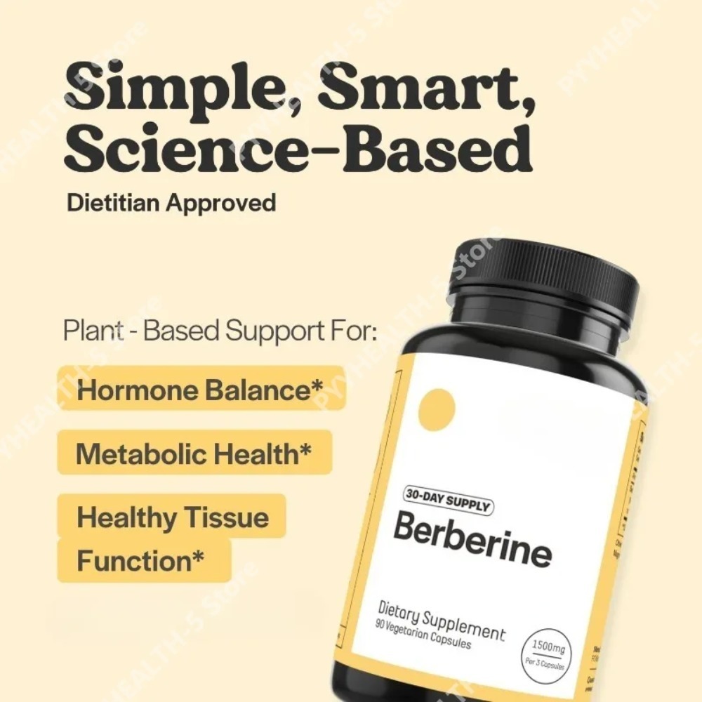 Berberine HCl Supplement 500mg - Berberine Hcl Capsule avaliação e preço