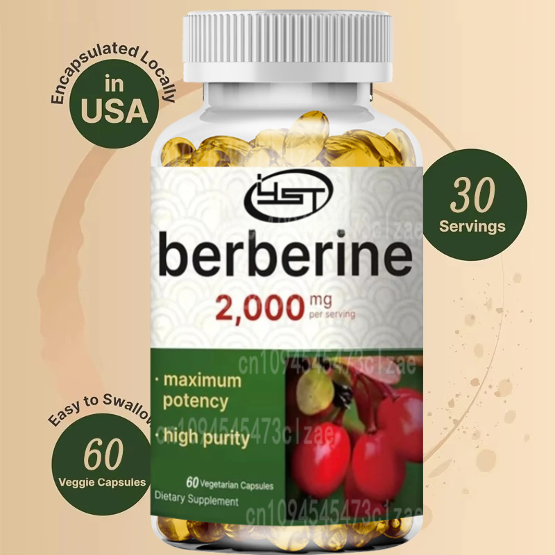 Berberine Supplement | 60 Vege - Berberine Hcl Capsule avaliação e preço