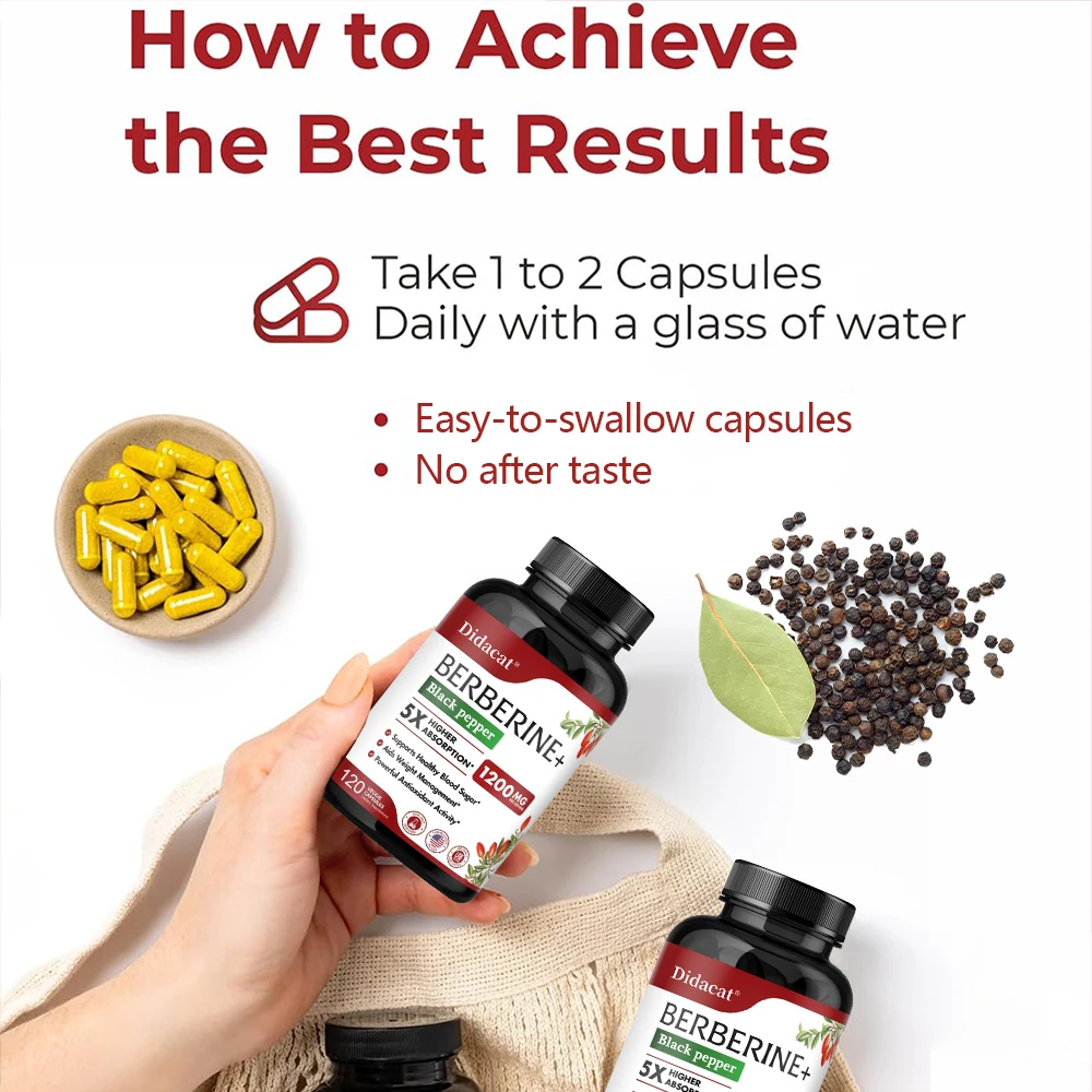 Berberine HCl Supplement - for - Berberine Hcl Capsule avaliação e preço