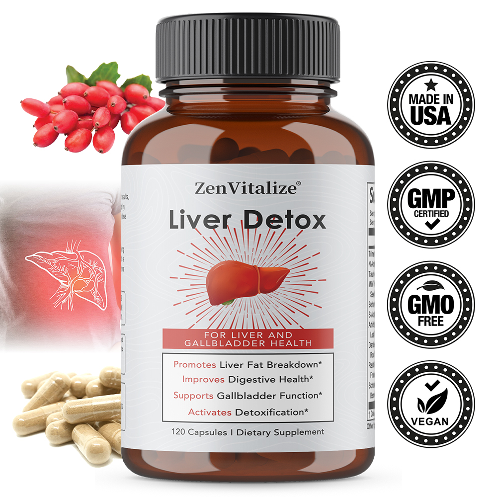 Liver Detox Complex with Milk  - Berberine Hcl Capsule avaliação e preço