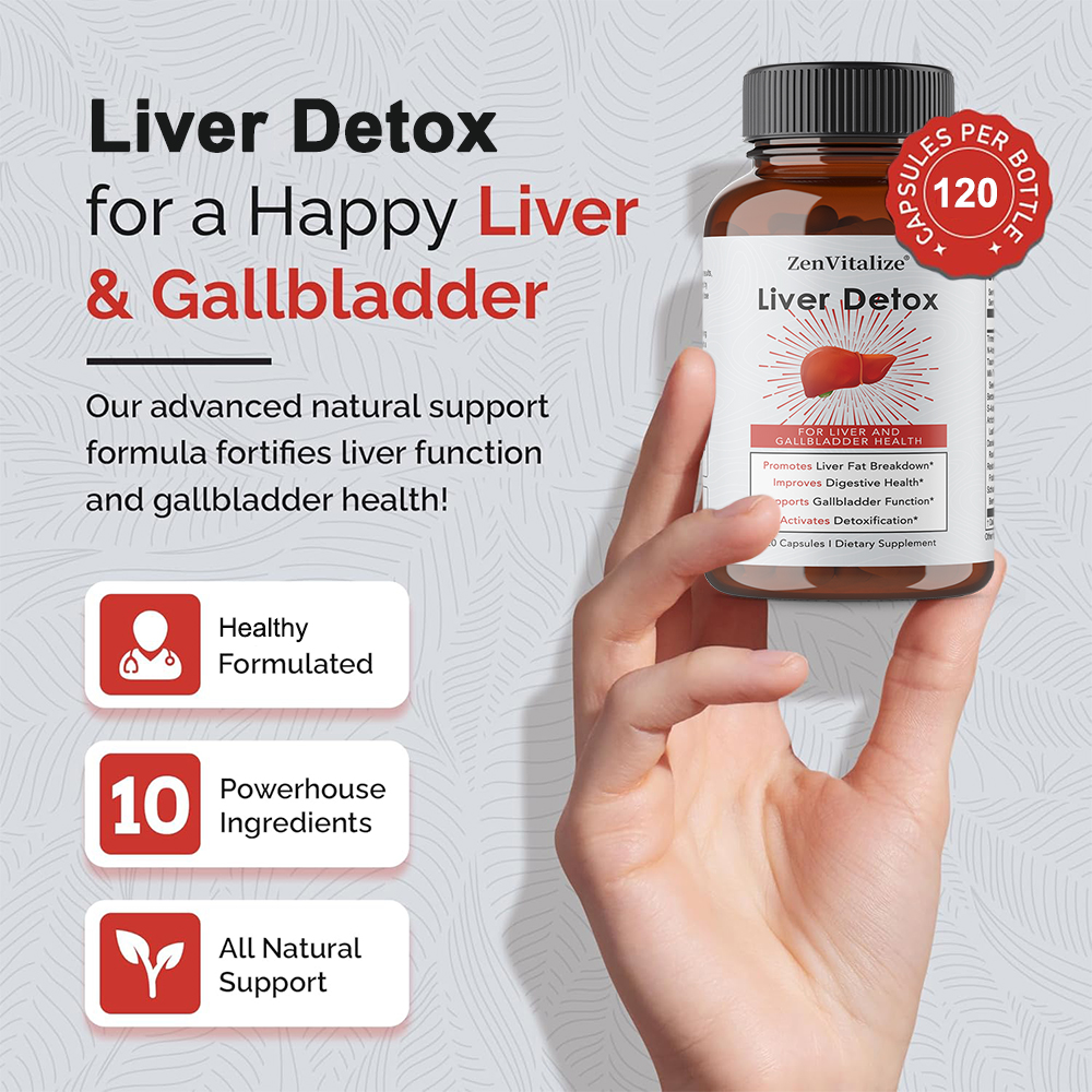 Liver Detox Complex with Milk  - Berberine Hcl Capsule avaliação e preço