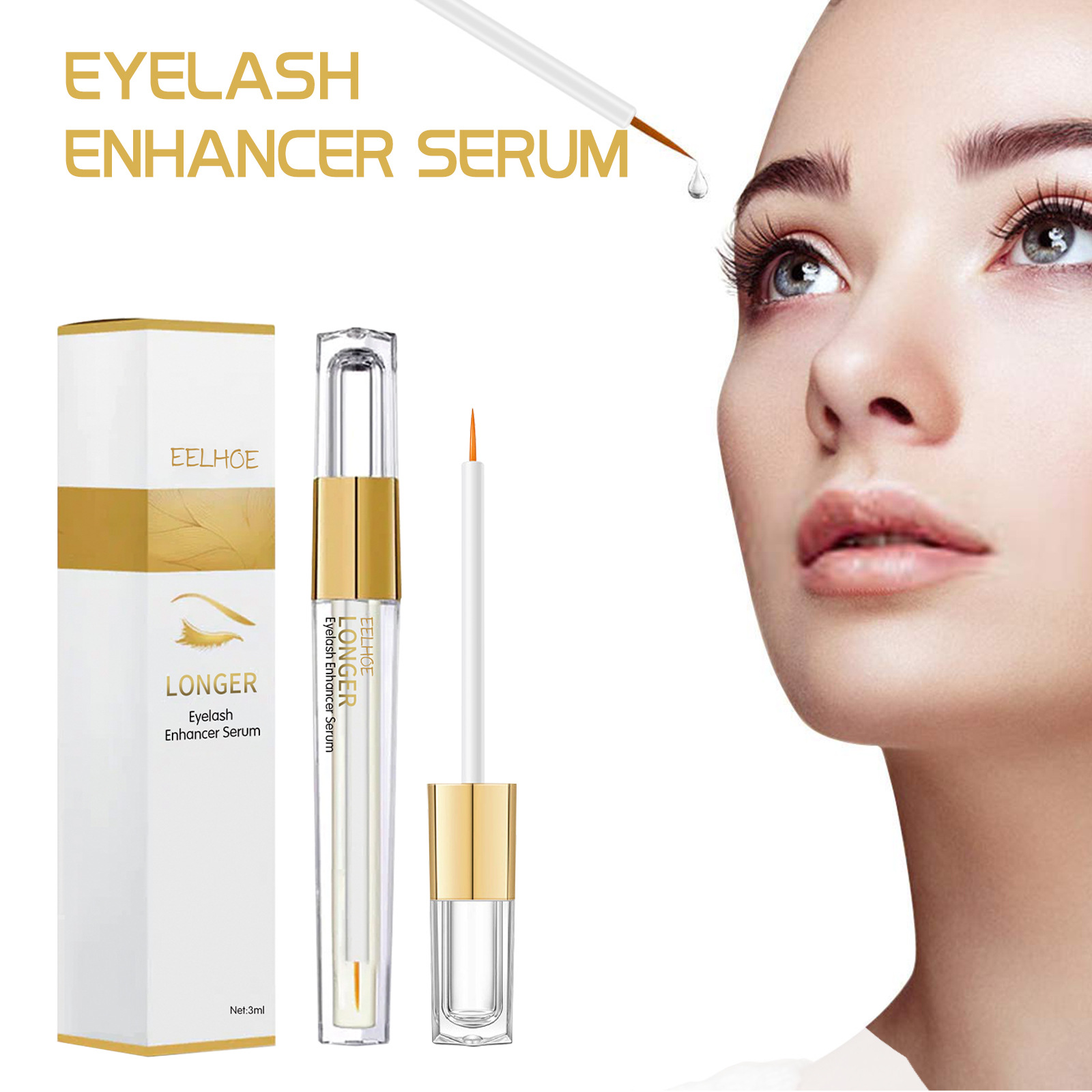 Eelhoe 3ml Eyelash Growth Seru - Lifted Nutrition & Fitness Reviews avaliação e preço