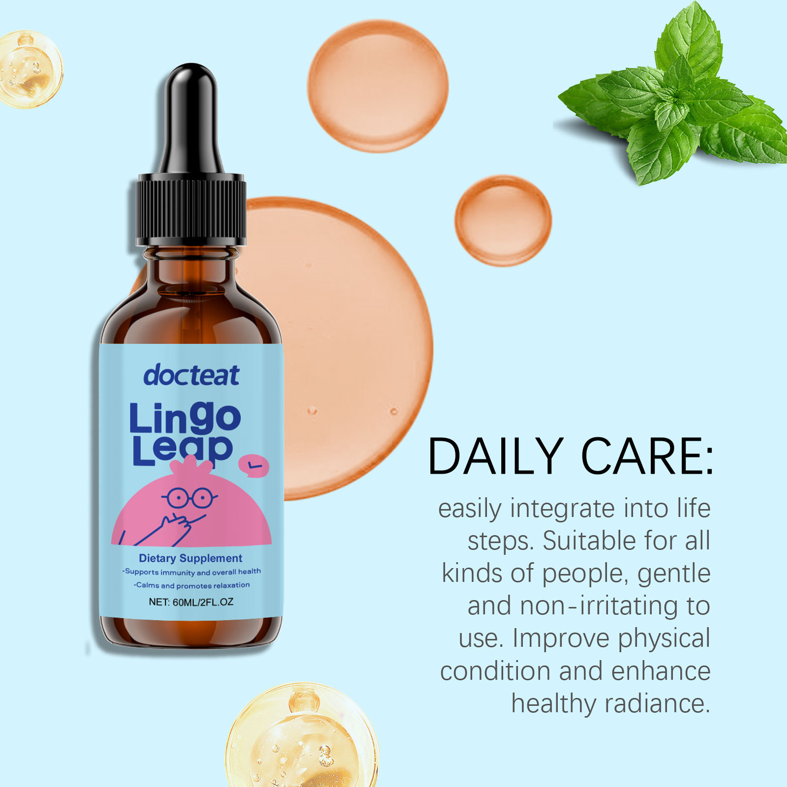DOCTEAT Body Health Drops Impr - Nutrition Fitness Supplements avaliação e preço