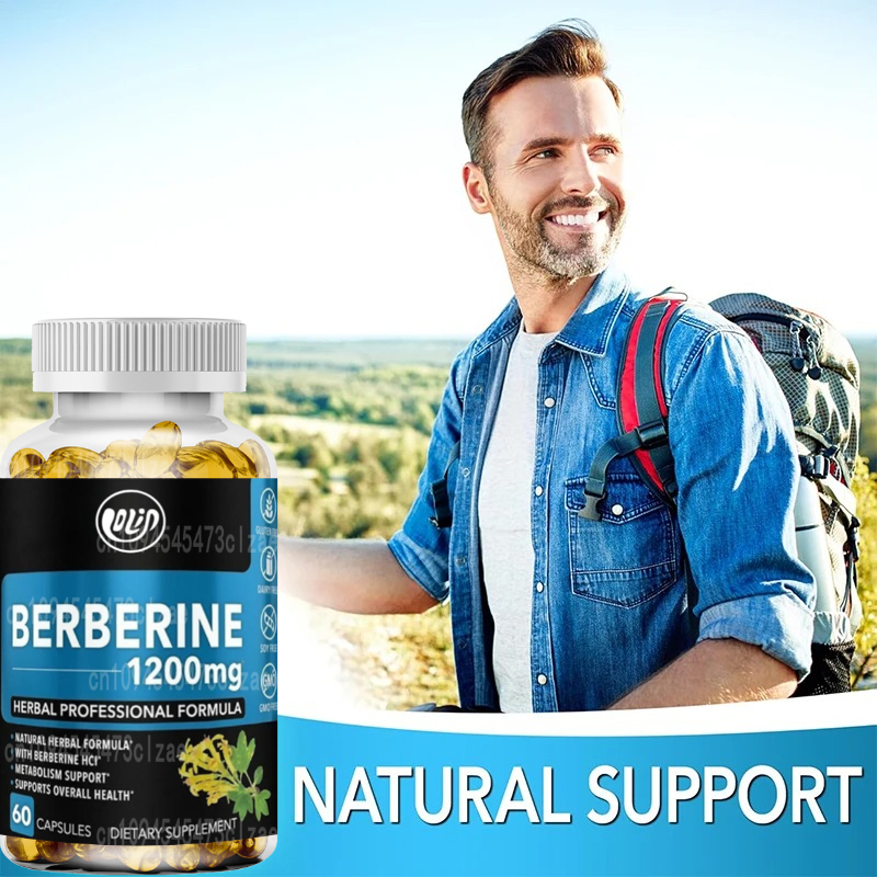 1200mg HCL Supplement, Healthy - Berberine Hcl Capsule avaliação e preço