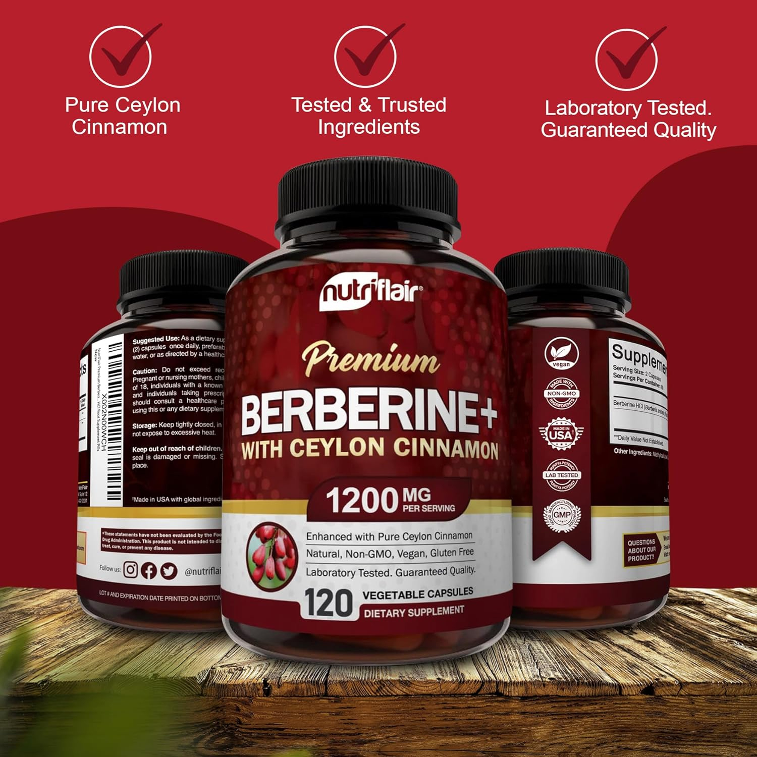Premium Berberine HCL - Suppor - Berberine Hcl Capsule avaliação e preço
