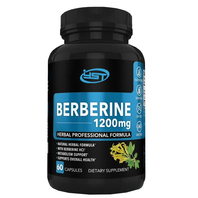 60 Capsules Berberine Suppleme - Berberine Hcl Capsule avaliação e preço