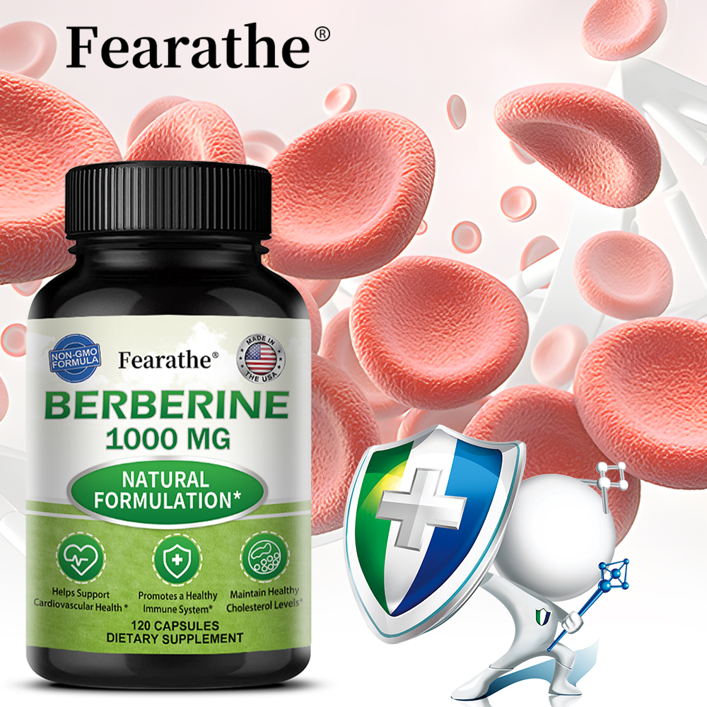 Berberine Supplement 1000mg Be - Berberine Hcl Capsule avaliação e preço