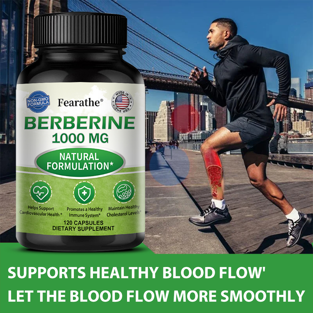 Berberine Supplement 1000mg Be - Berberine Hcl Capsule avaliação e preço