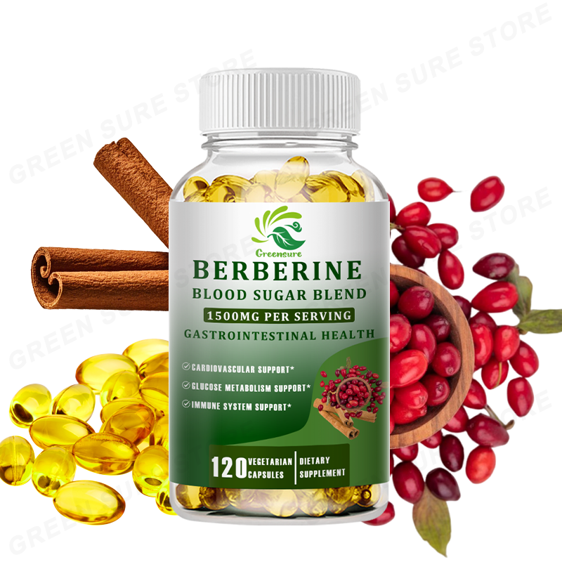 GREEBSUER Berberine for Metabo - Berberine Hcl Capsule avaliação e preço