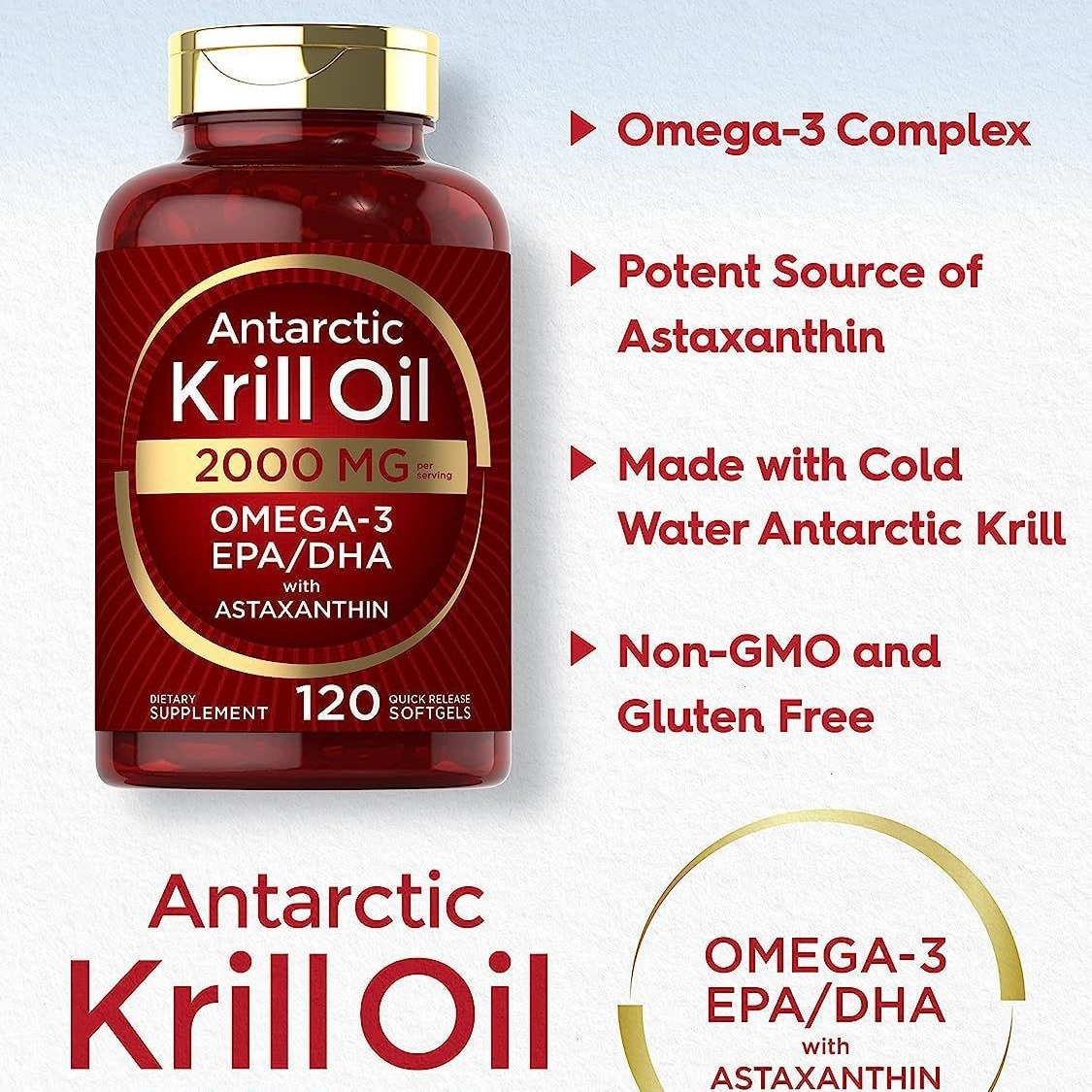 Krill oil soft capsules supple - Nutrition Fitness Supplements avaliação e preço