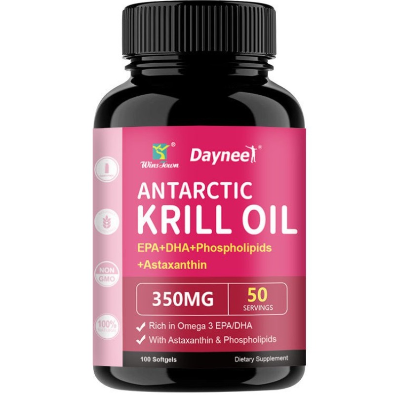 Krill oil soft capsules supple - Nutrition Fitness Supplements avaliação e preço