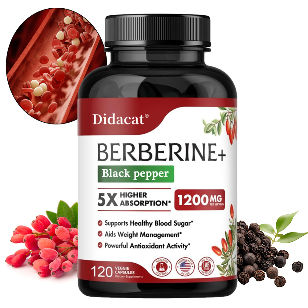 Berberine Supplement 1200mg -  - Berberine Hcl Capsule avaliação e preço