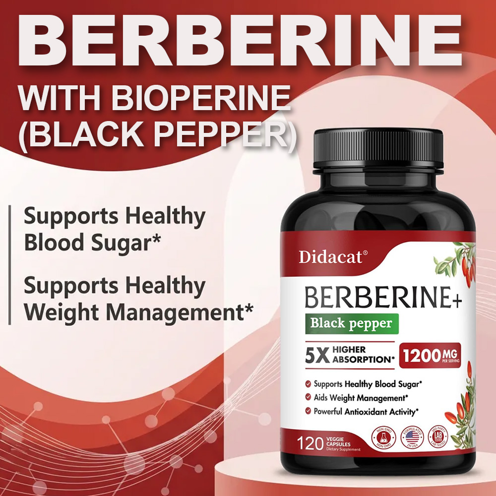 Berberine Supplement 1200mg -  - Berberine Hcl Capsule avaliação e preço