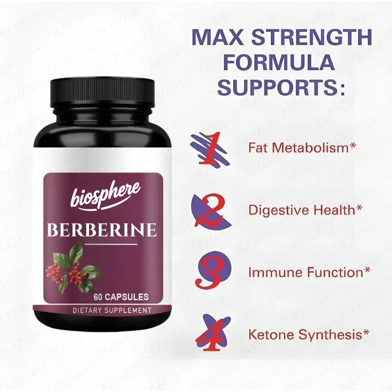 Berberine Supplement-60 vegeta - Berberine Hcl Capsule avaliação e preço