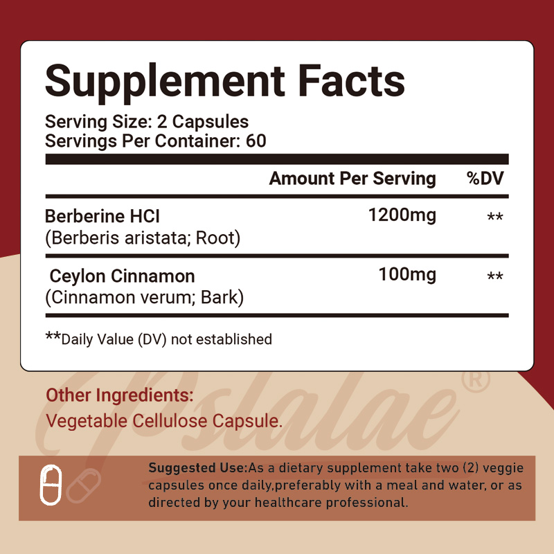 Berberine - Supports Heart and - Berberine Hcl Capsule avaliação e preço